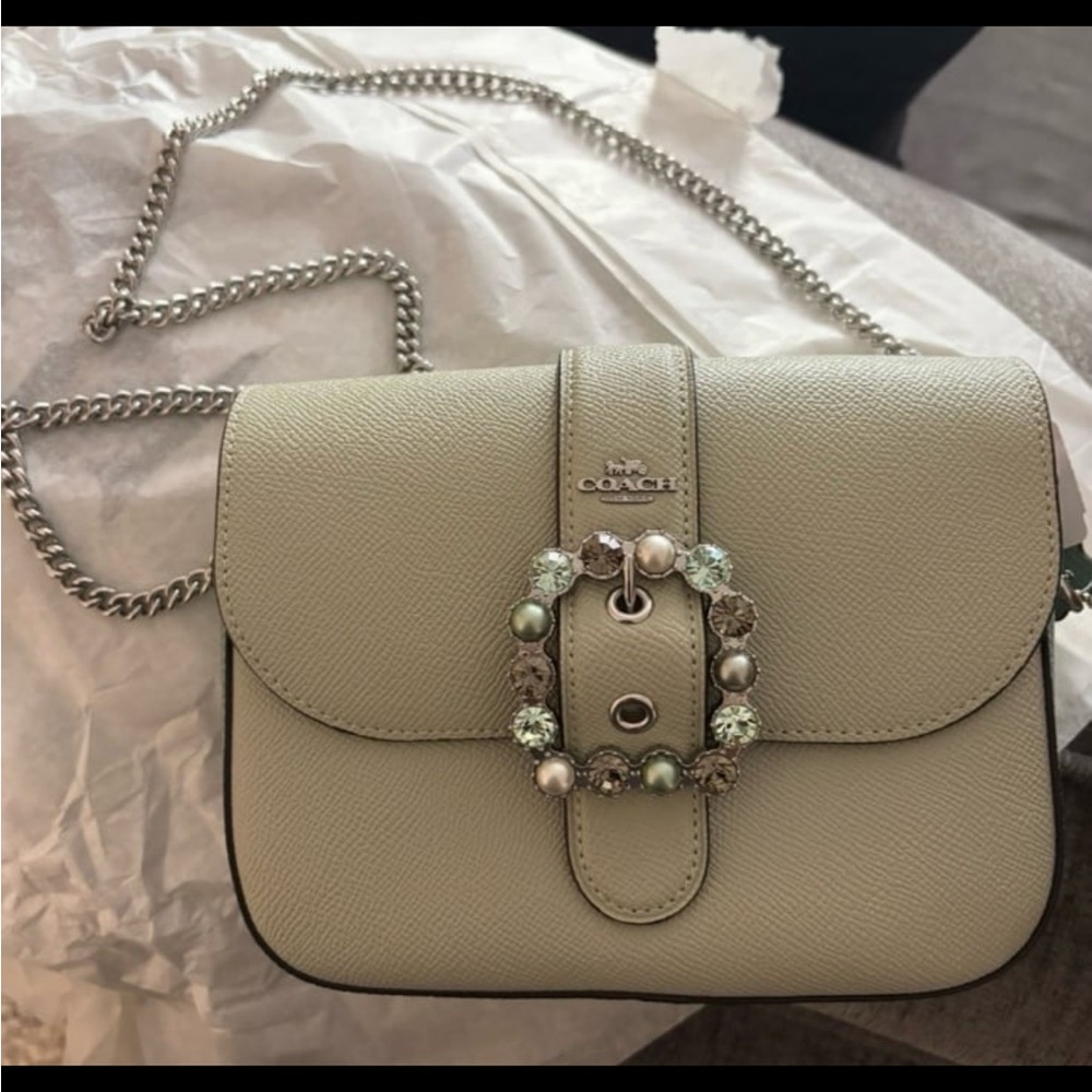 Coach Gemma Crossbody w Jeweled Buckle